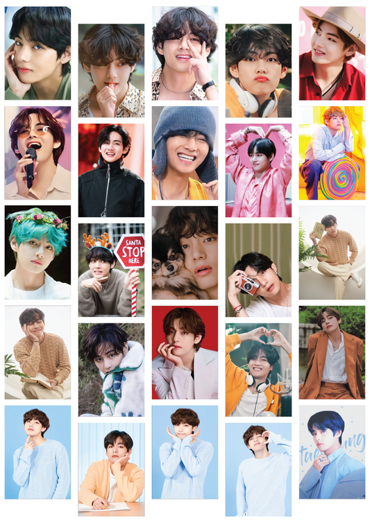 BTS Kim Tae-hyung Wall Collage