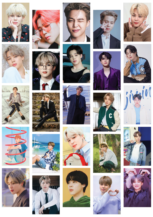 BTS Park Jimin Wall Collage