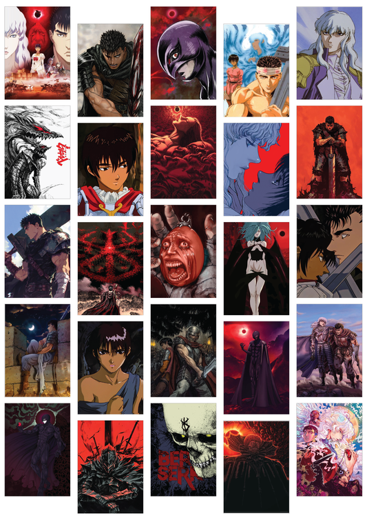 Berserk Wall Collage