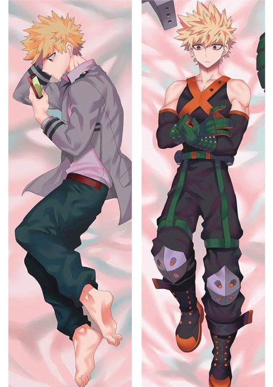 Bakugo Katsuki Body Pillow - Cushion Included