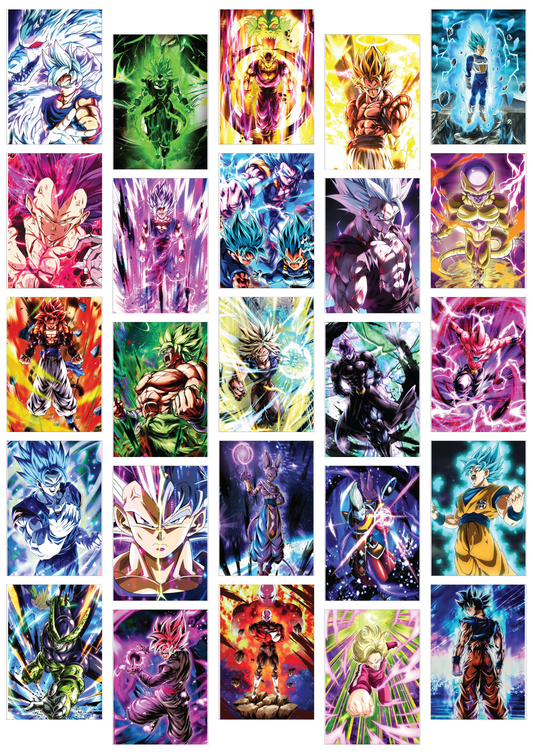 Dragon ball Z Colourful