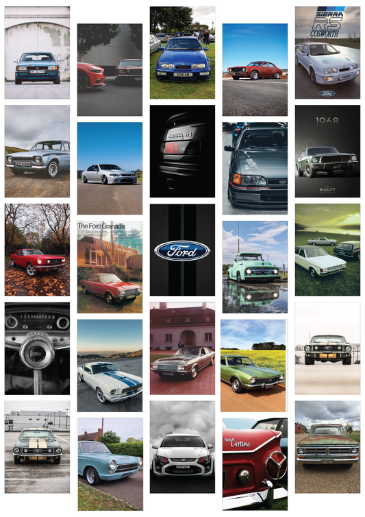 Ford Wall Collage