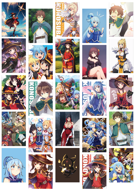 Konosuba Wall Collage