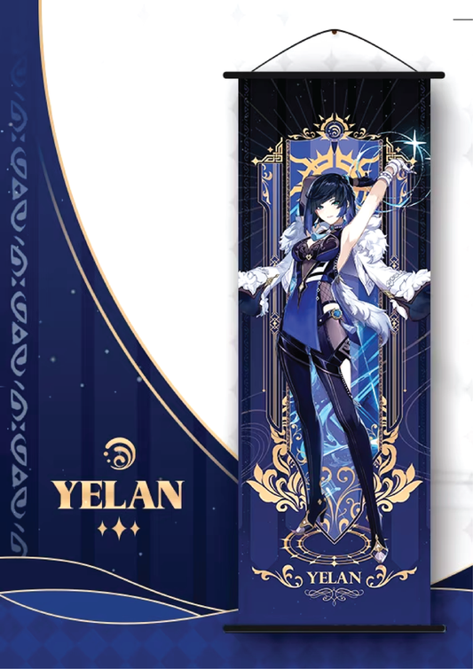 Yelan Genshin Wall Banner