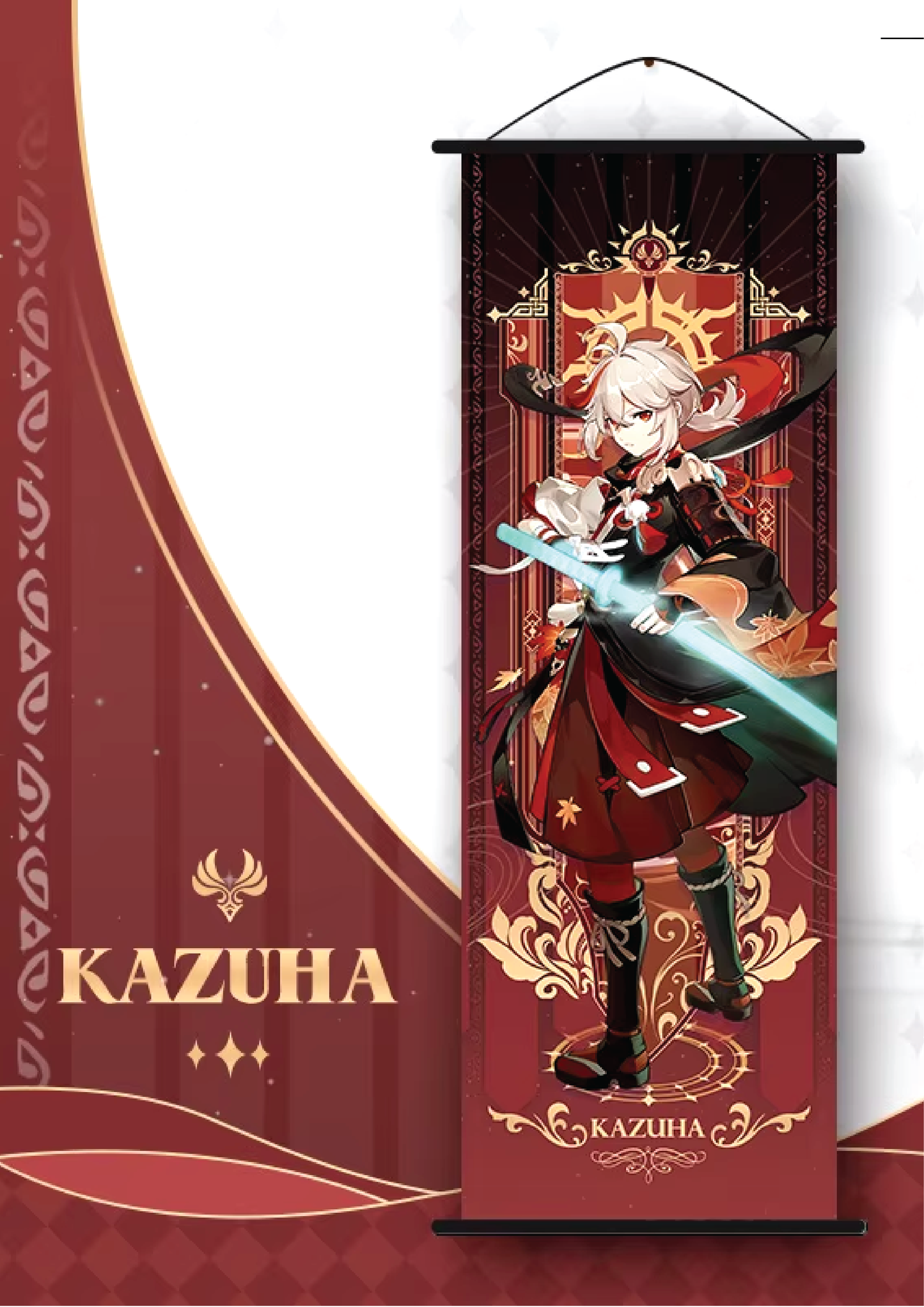 Kazuha Genshin Wall Banner