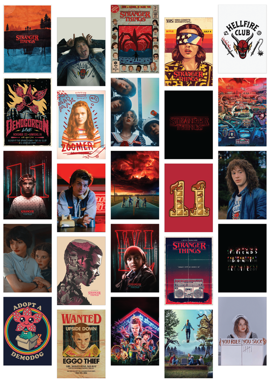 Stranger Things Wall Collage