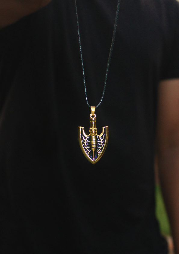 Jojo Bizarre Adventure Requiem Stand Arrow Head Necklace