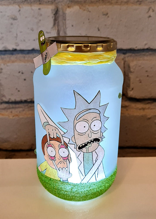 Rick and Morty lamp