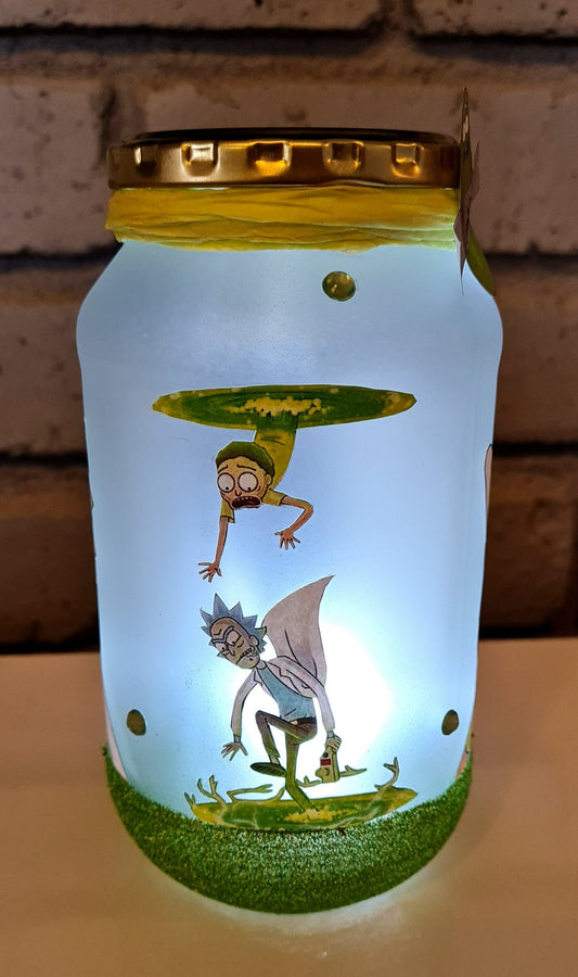 Rick and Morty lamp